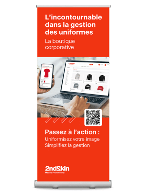 Bannière rétractable économique