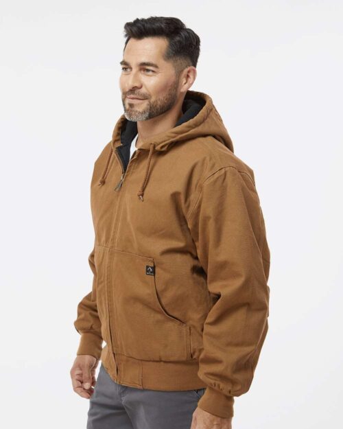 Veste à capuchon avec doublure en tricot Dri Duck 5020 - Image 3