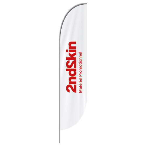 Mini beach flag 8_5' - Plume