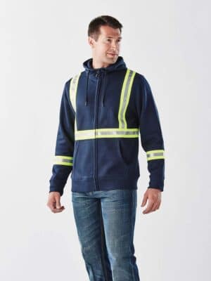 Chandail à capuchon zippé réfléchissant pour homme Stormtech CFZ-5R