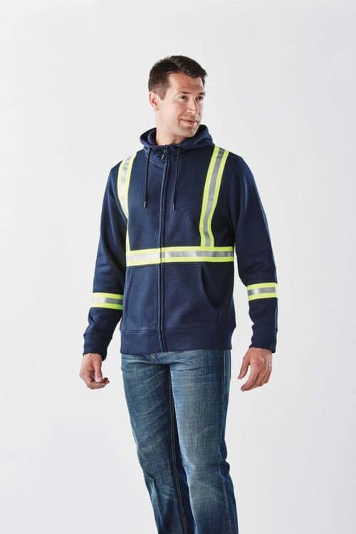 Chandail à capuchon zippé réfléchissant pour homme Stormtech CFZ-5R