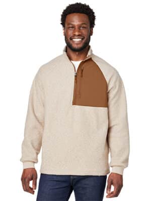veste polaire à glissière mi hauteur pour homme north end ne713