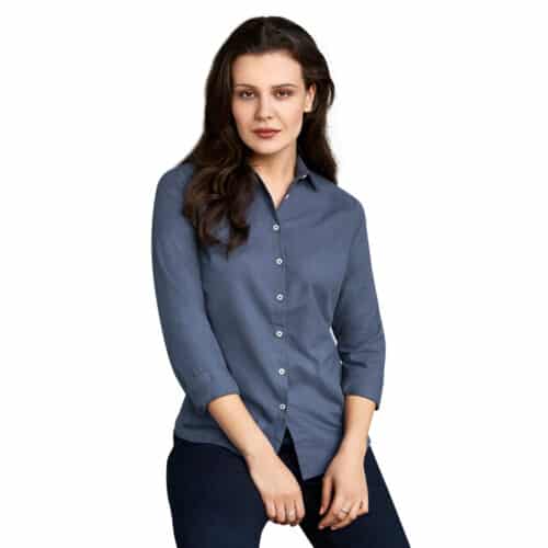 chemise à manches longues pour femmes biz s127ll