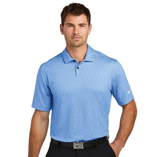 Polo à traits diagonaux Dri-FIT pour homme Nike NKDX6688