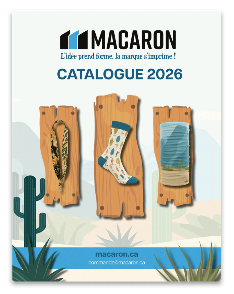 Brochure macaron